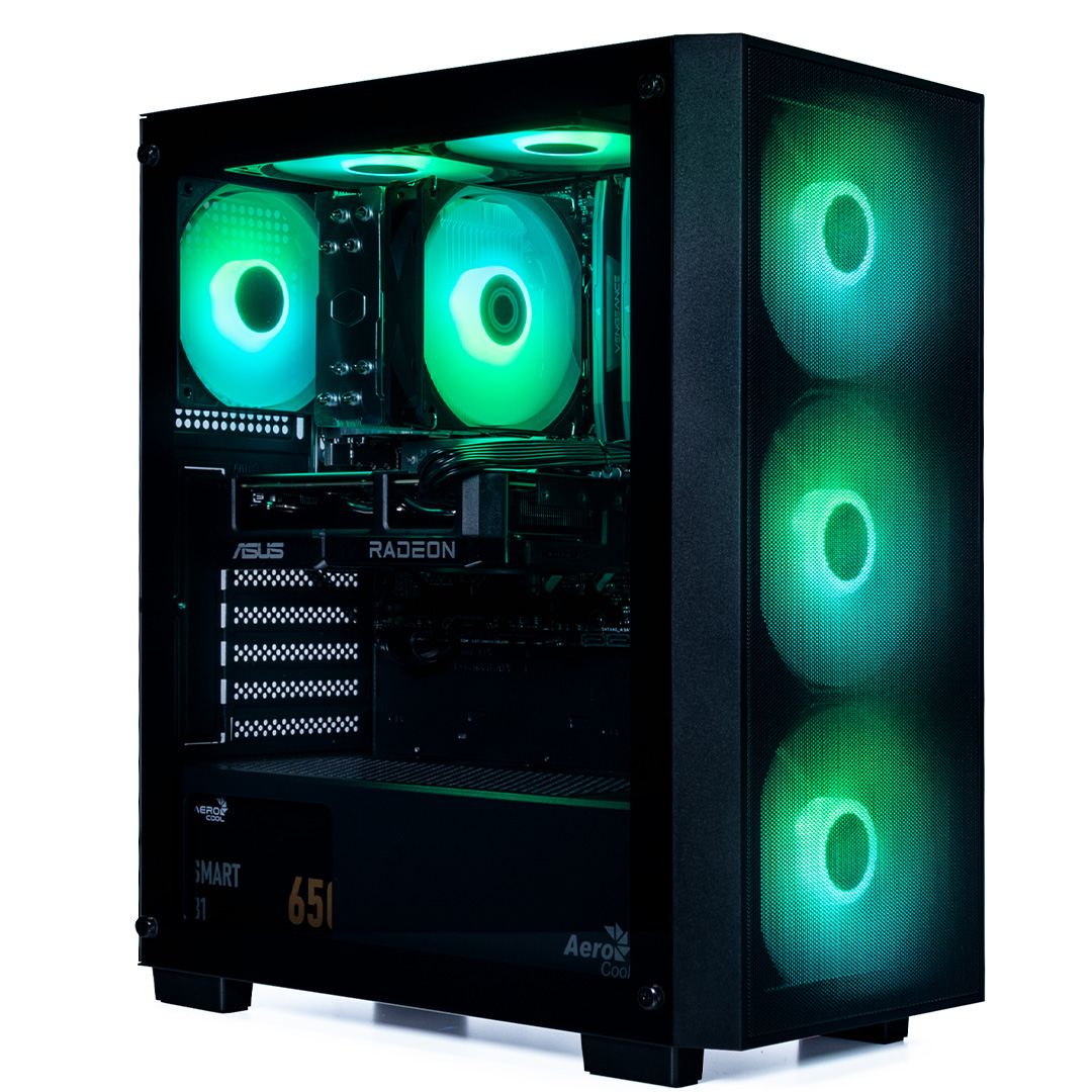 Buy PCCG Necro Ryzen 7 7700 - RX 9060 XT 16GB - 32GB DDR5 Gaming