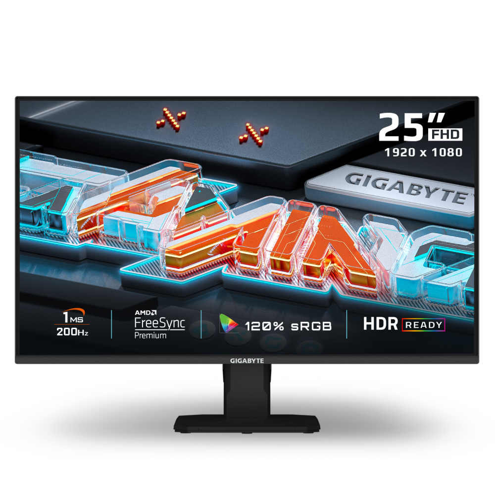 Buy Gigabyte GS25F2 FHD 200Hz FreeSync HDR IPS 24.5in Monitor