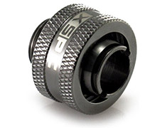 XSPC G1/4 Black Chrome 1/2 Compression Fitting