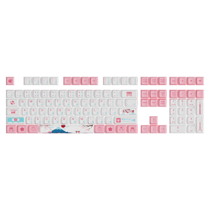 Buy Akko World Tour Tokyo R2 PBT Keycaps OSA SP 145 Keys