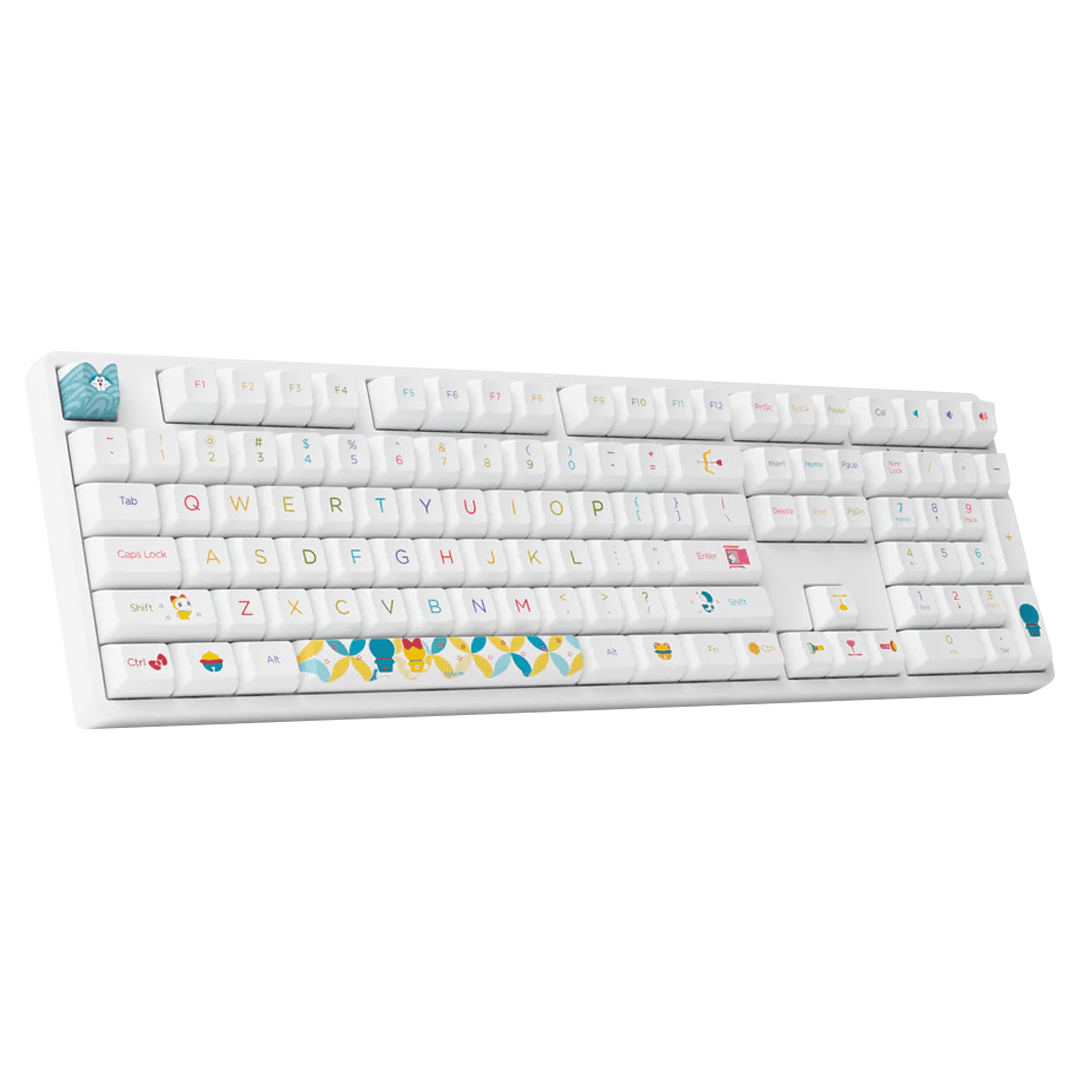 Akkoです₊⁎⁺˳✧༚ Buy Akko 5087S Doraemon Rainbow RGB Mech Keyboard CS Sakura