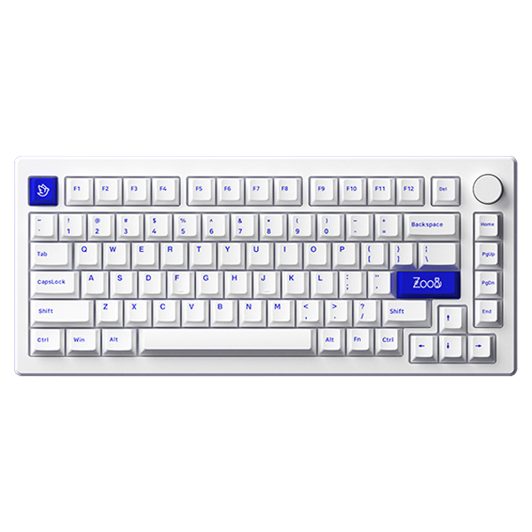 Buy Akko MOD007 PC Blue on White HotSwap CS Piano Keyboard