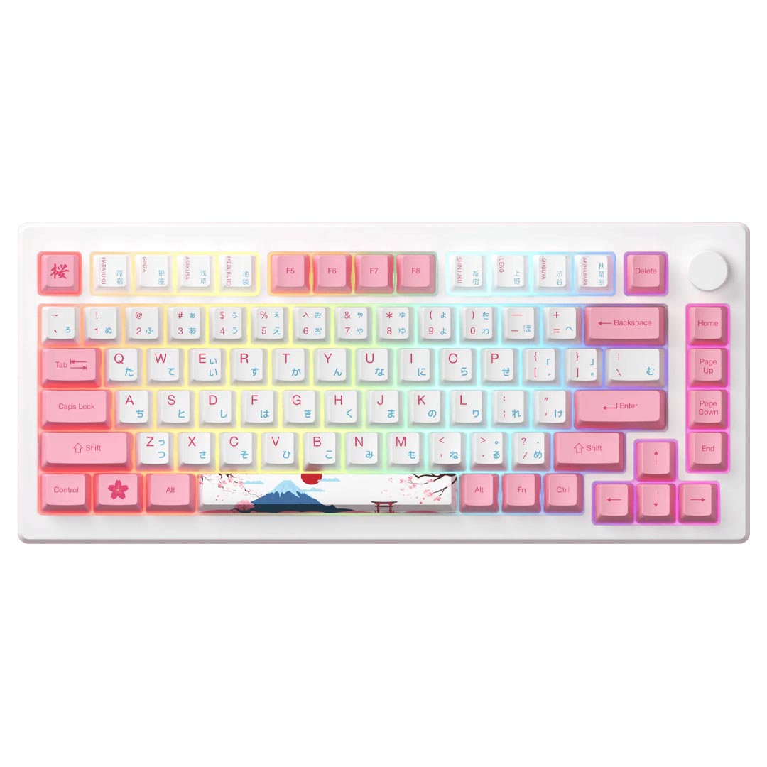 Buy Akko MOD 007B HE Tokyo Keyboard Sakura Pink Magnetic Switch