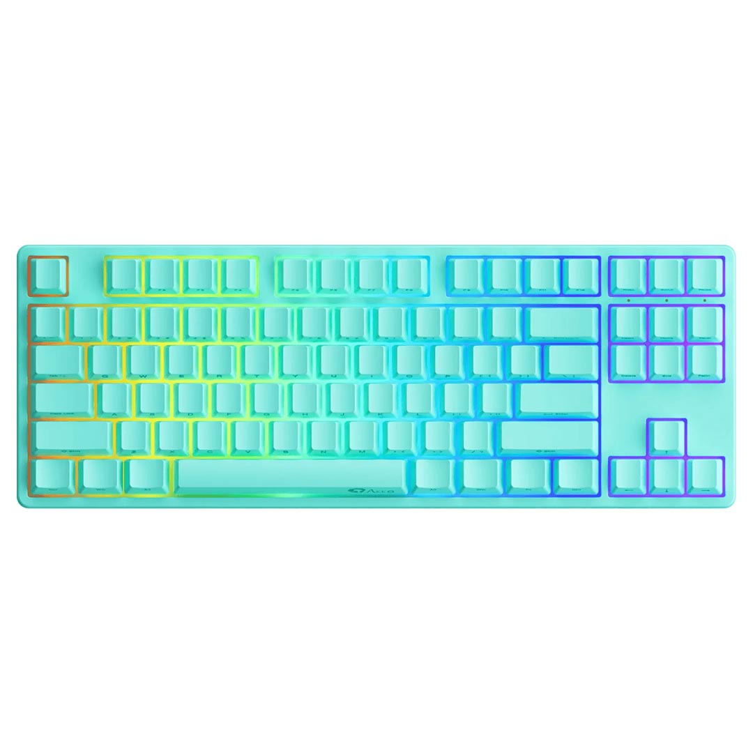 Buy Akko Mint 5087S SP QMK Mech Keyboard Cream Yellow Pro ...