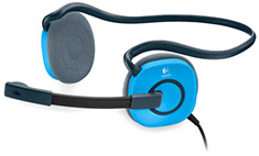 Buy Logitech Stereo Headset H130 Blue [981-000363] | PC Case Gear Australia