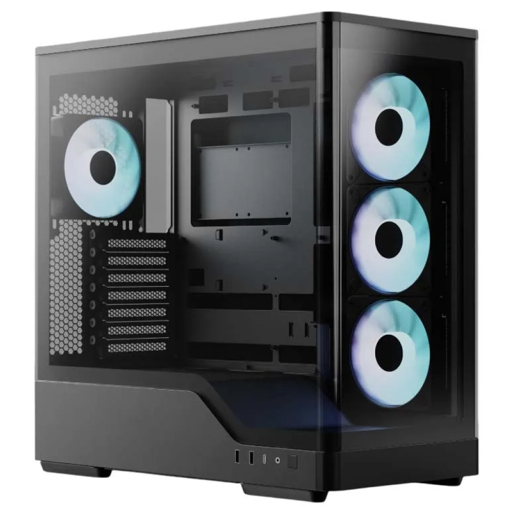 Aerocool P500A Mid Tower Case with 850W PSU Black
