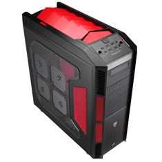 Buy Aerocool X-Predator Case Devil Red Edition [AER-XPREDATOR-RD] | PC ...
