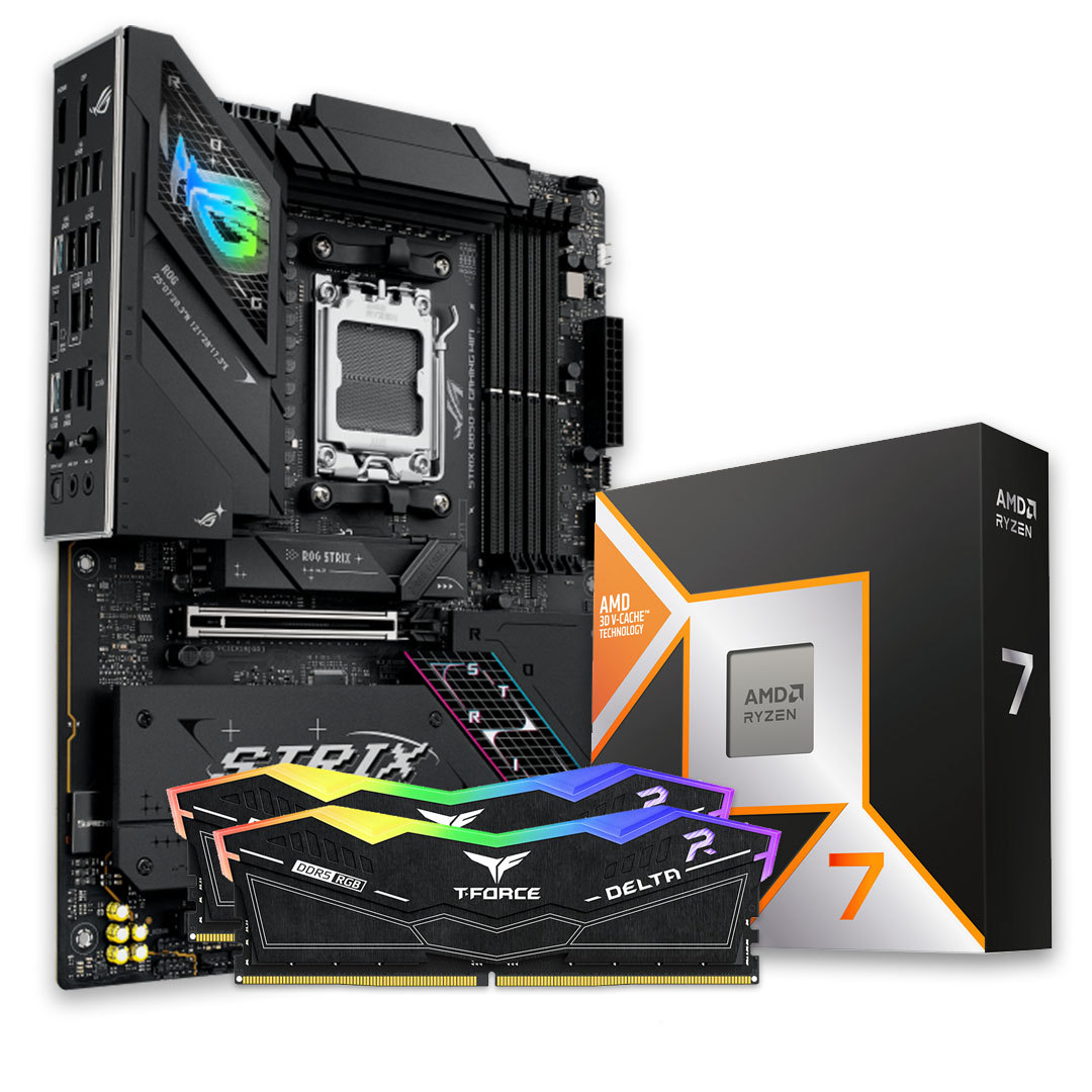ASUS ROG Strix 9800X3D 32GB Starter Bundle | PC Case Gear
