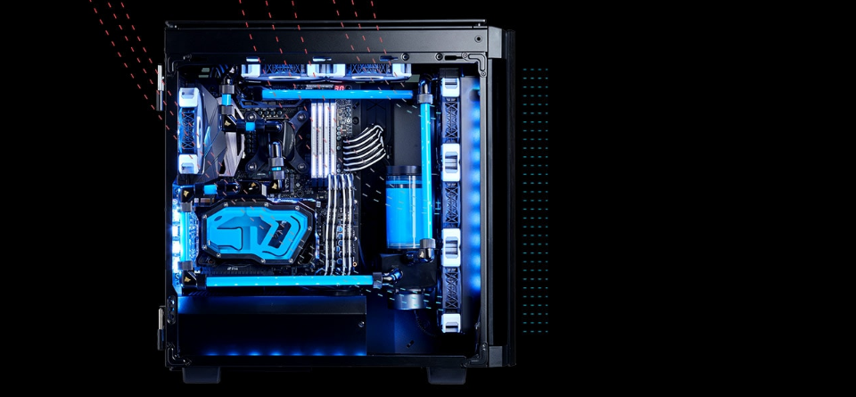 corsair obsidian series 500d tg premium