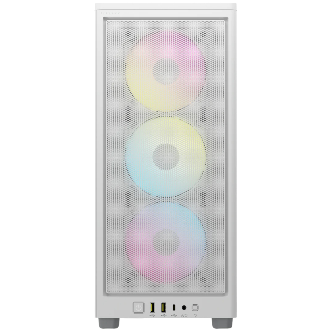 Buy Corsair 2000D RGB Airflow Mini-ITX Tower Case White [CC