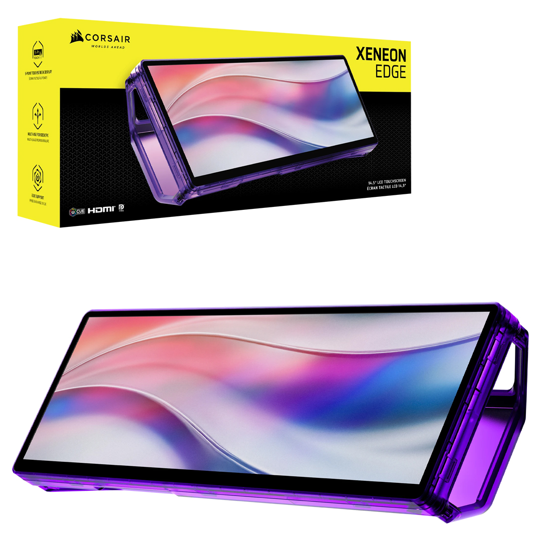 Buy Corsair Xeneon Edge 14.5in IPS Touchscreen LCD Atomic Purple