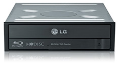 LG CH12NS30 12X BD-R Blu-Ray DVD Combo Drive