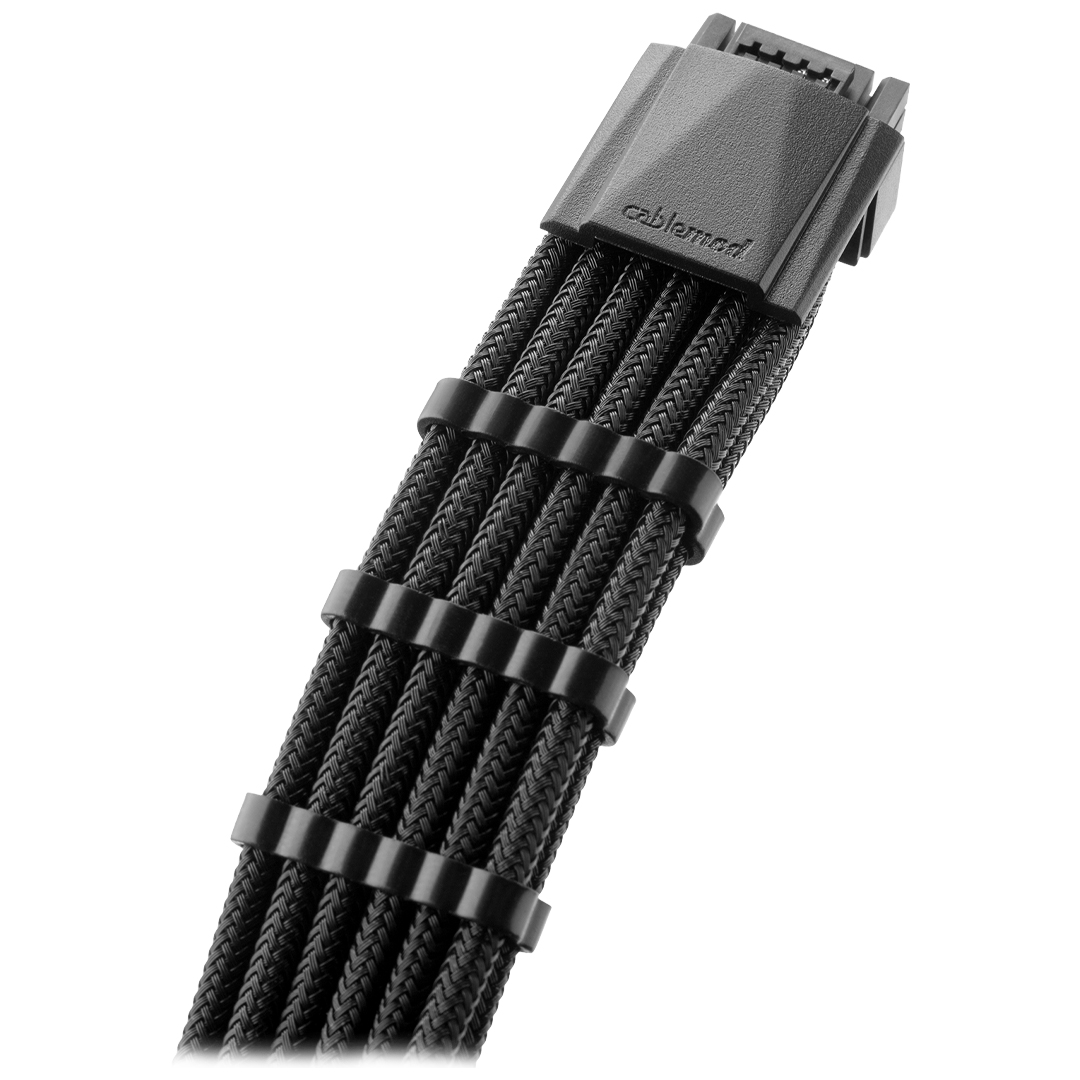 Buy CableMod Pro ModMesh 12VHPWR Cable Extension Kit Black [CMPCAB