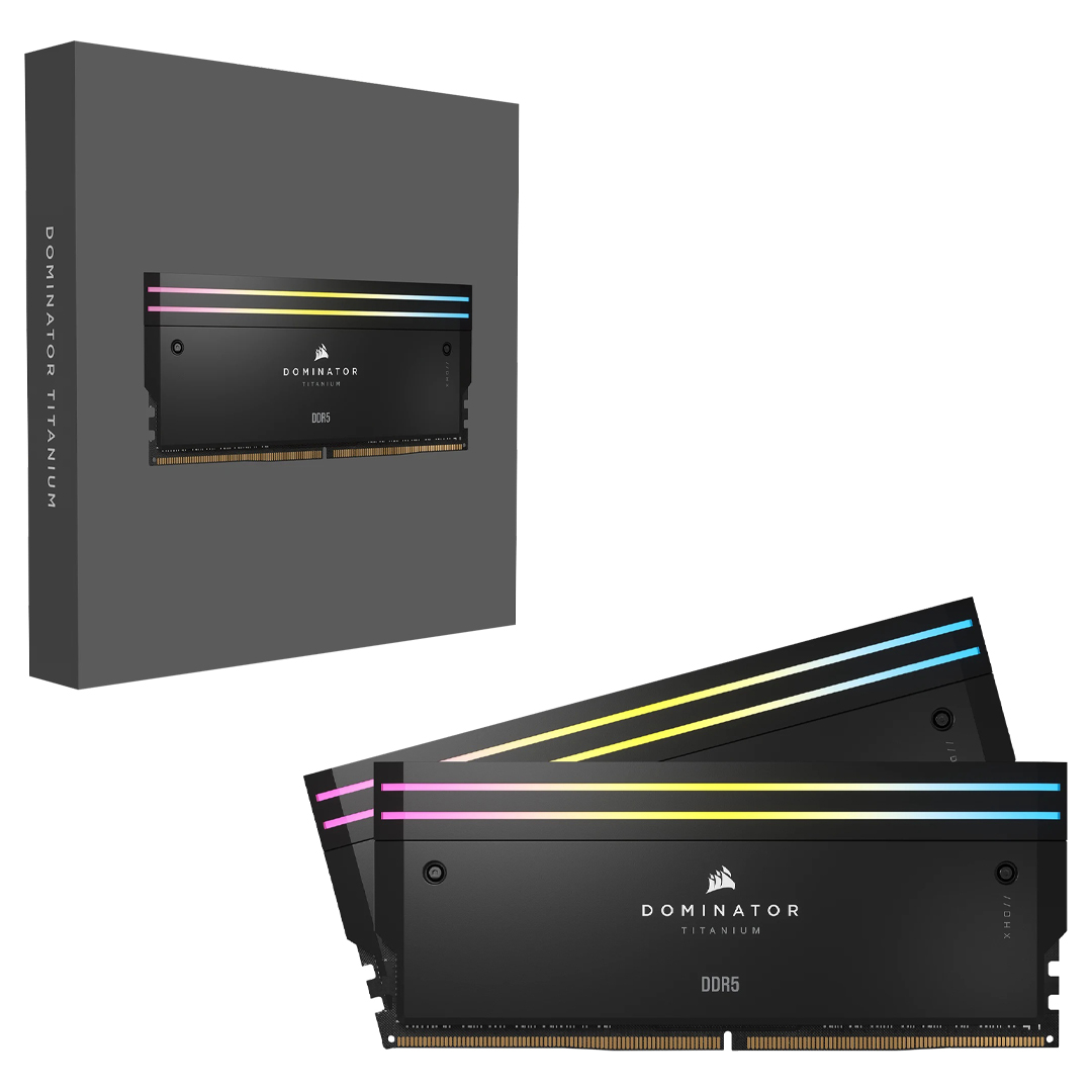 Buy Corsair Dominator Titanium 96GB (2x48GB) 6600MHz CL32 DDR5