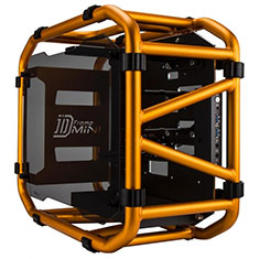 Buy In Win D-Frame Mini Anodised Orange ITX Chassis (ex display) [EXD-D ...