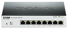 D-Link DGS-1100-08P 8 Port Gigabit Easysmart PoE Switch