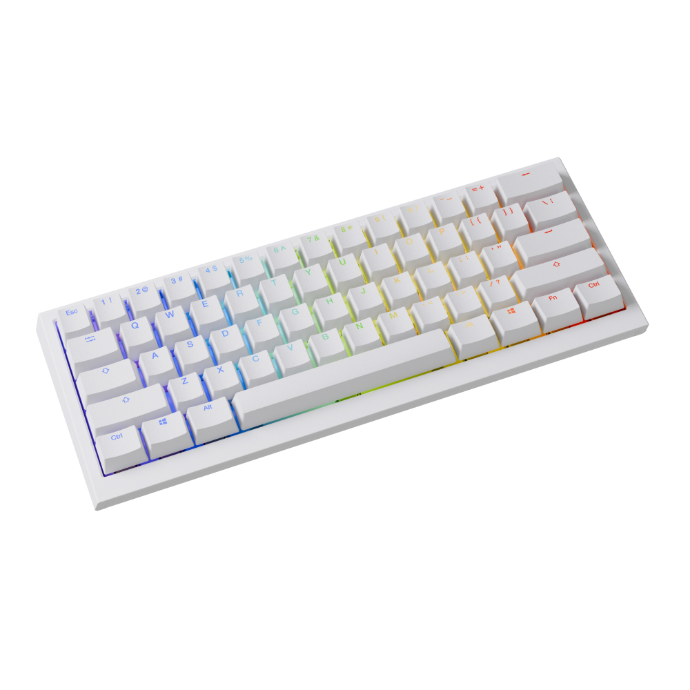 Buy Ducky One X Mini Wireless Analog Inductive Keyboard White