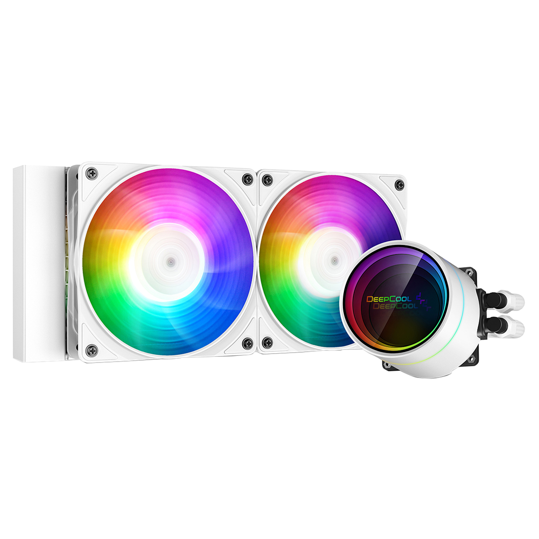 Deepcool Castle 240EX ARGB AIO Liquid CPU Cooler White