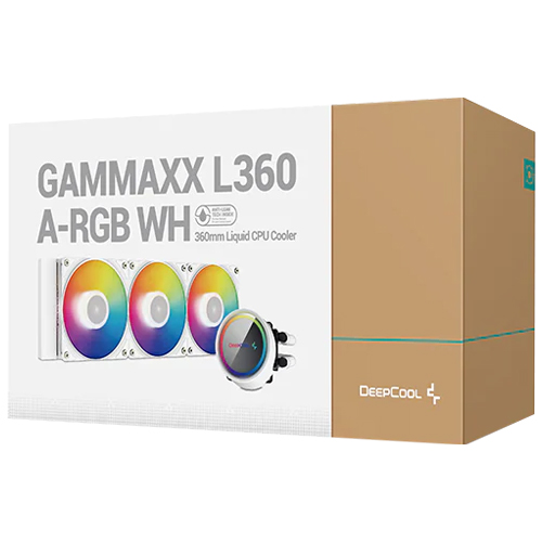 Buy Deepcool Gammaxx L360 ARGB AIO Liquid CPU Cooler White [DP-H12CF ...