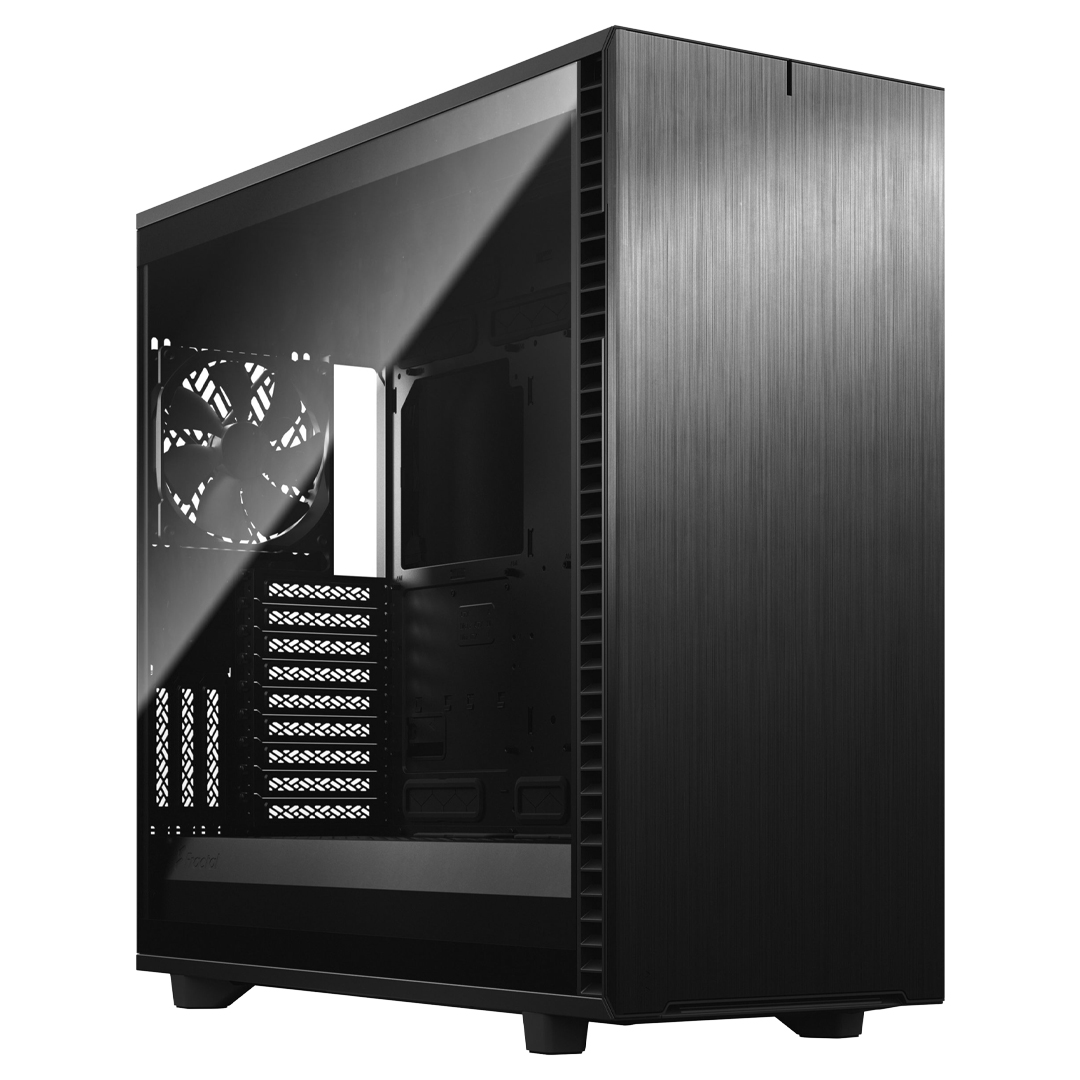Boîtier PC Fractal Design Define 7 XL - Tour Midi Noir Silencieuse Et Modulaire, Compatible E-ATX/SSI-EEB, Très Bon Refroidissement