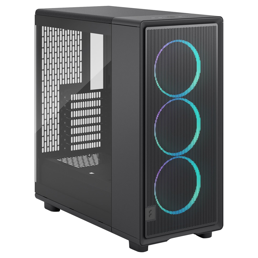 Rgb Fractal Node 2020 Fractal Design Node 804 Black Micro-ATX Cube