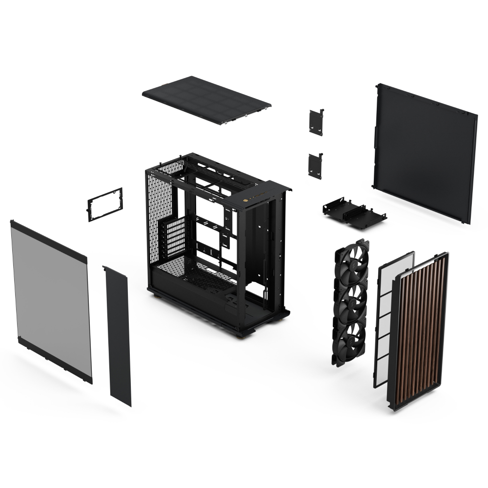 Buy Fractal Design North XL Charcoal Black Tempered Glass RC [FD-C