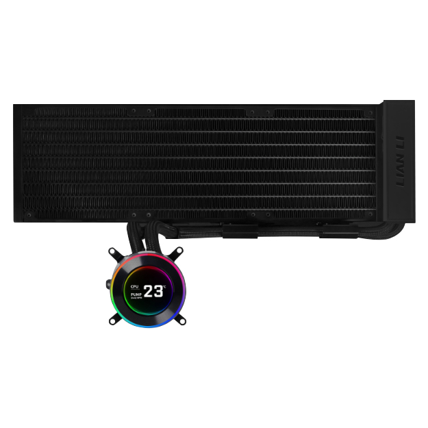 Buy Lian Li Hydroshift II LCD-C 360N AIO Fanless CPU Cooler Black
