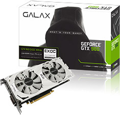 Galax GeForce GTX 960 EXOC White Edition 2GB