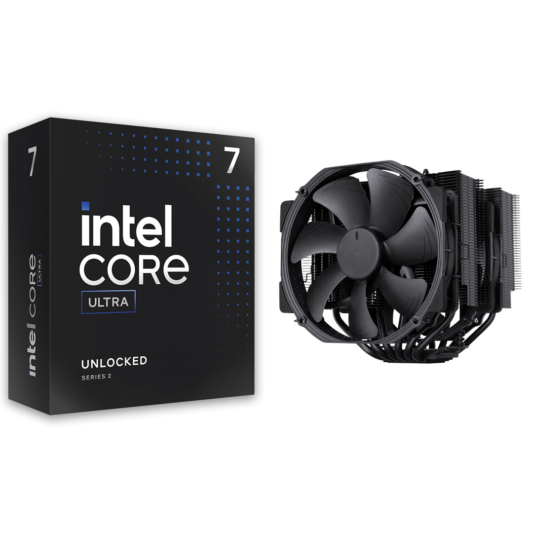 Intel Core Ultra 7 265K Processor Noctua D15 Chromax Bundle | PC