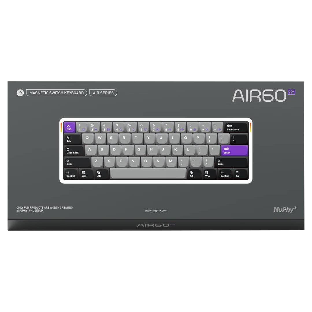 Buy Nuphy Air60 HE Low-Profile 8K Wired Keyboard Magnetic Jade Pro