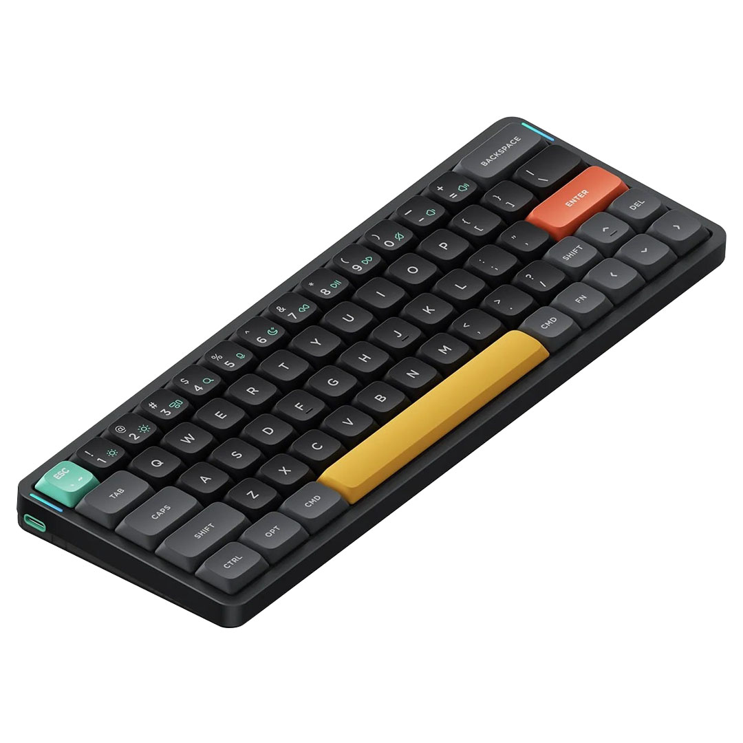 Buy Nuphy Air60 v2 QMK Wireless Mechanical Keyboard Wisteria