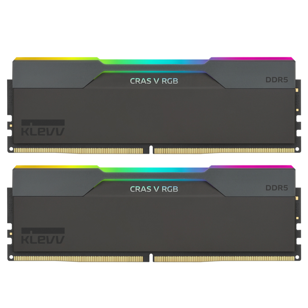 Klevv Cras V RGB 64GB (2x32GB) 6000MHz CL30 DDR5 Black