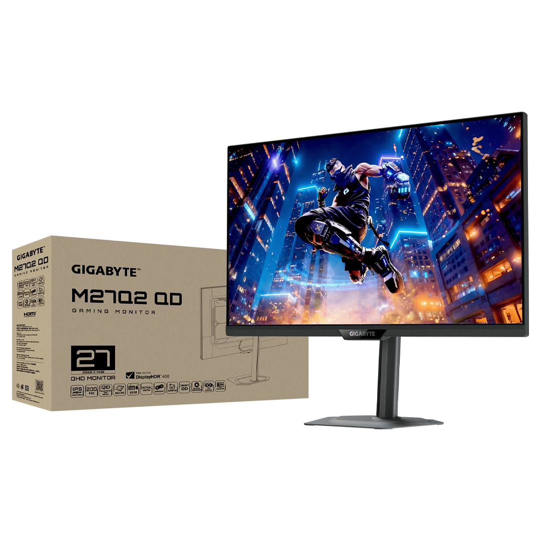 Buy Gigabyte M27Q2 QD QHD 210Hz G-Sync HDR IPS 27in Gaming Monitor
