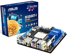 【中古PC】M4A88T-I DELUXE（CPU&メモリ付） Buy ASUS M4A88T-I-DELUXE Motherboard [M4A88T-I-DELUXE] | PC Case