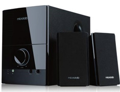 Buy Microlab M-500 Gamers 2.1 Speakers [MIC-M500] | PC Case Gear Australia