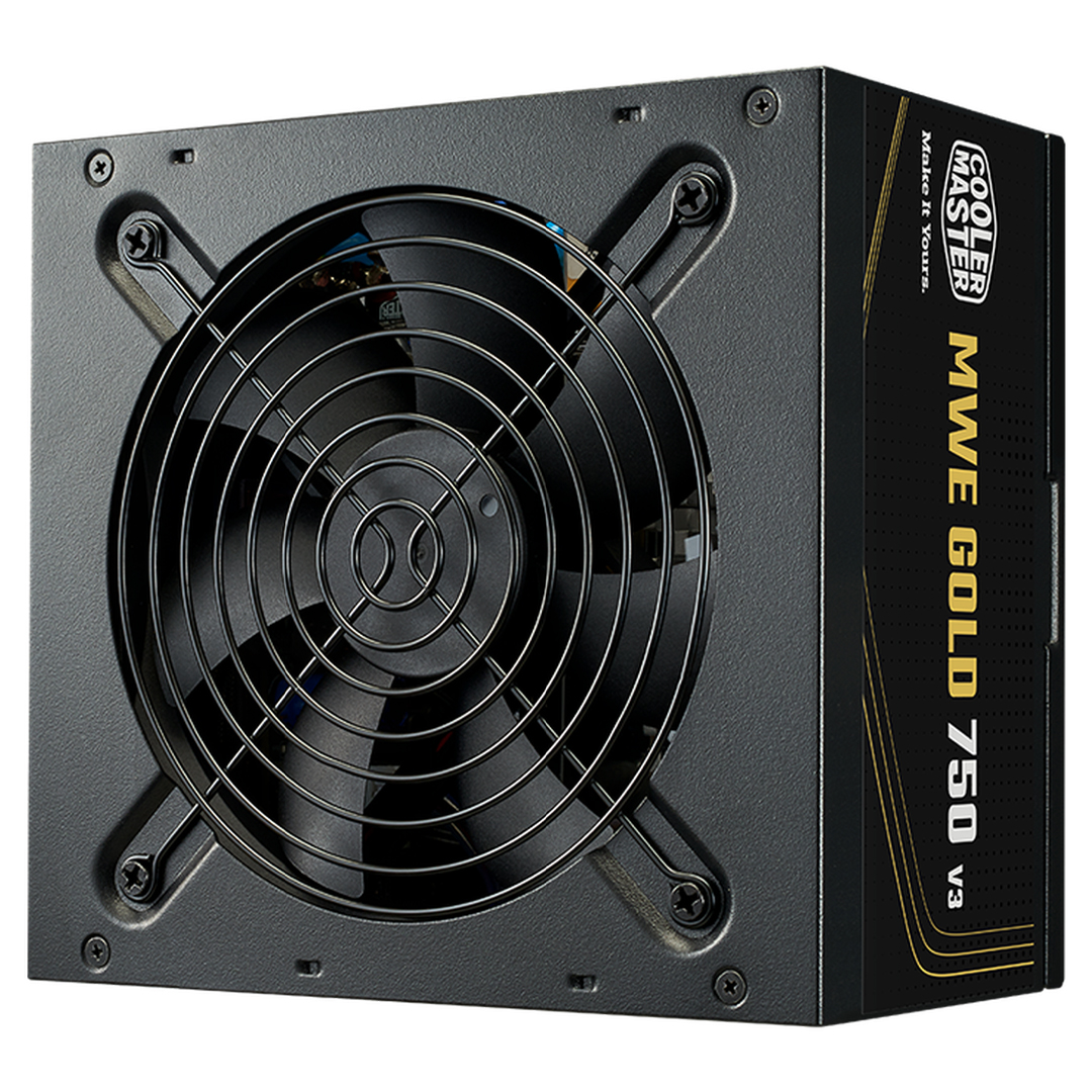 Cooler Master MWE Gold V3 ATX 3.1 750W Power Supply Black