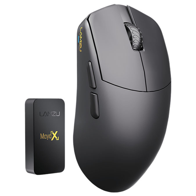 Buy Lamzu Maya X 8K Dual Mode Wireless Gaming Mouse Black