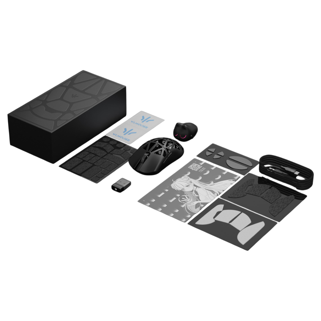 Buy WLMOUSE Beast X Max 8K Magnesium Gaming Mouse Black