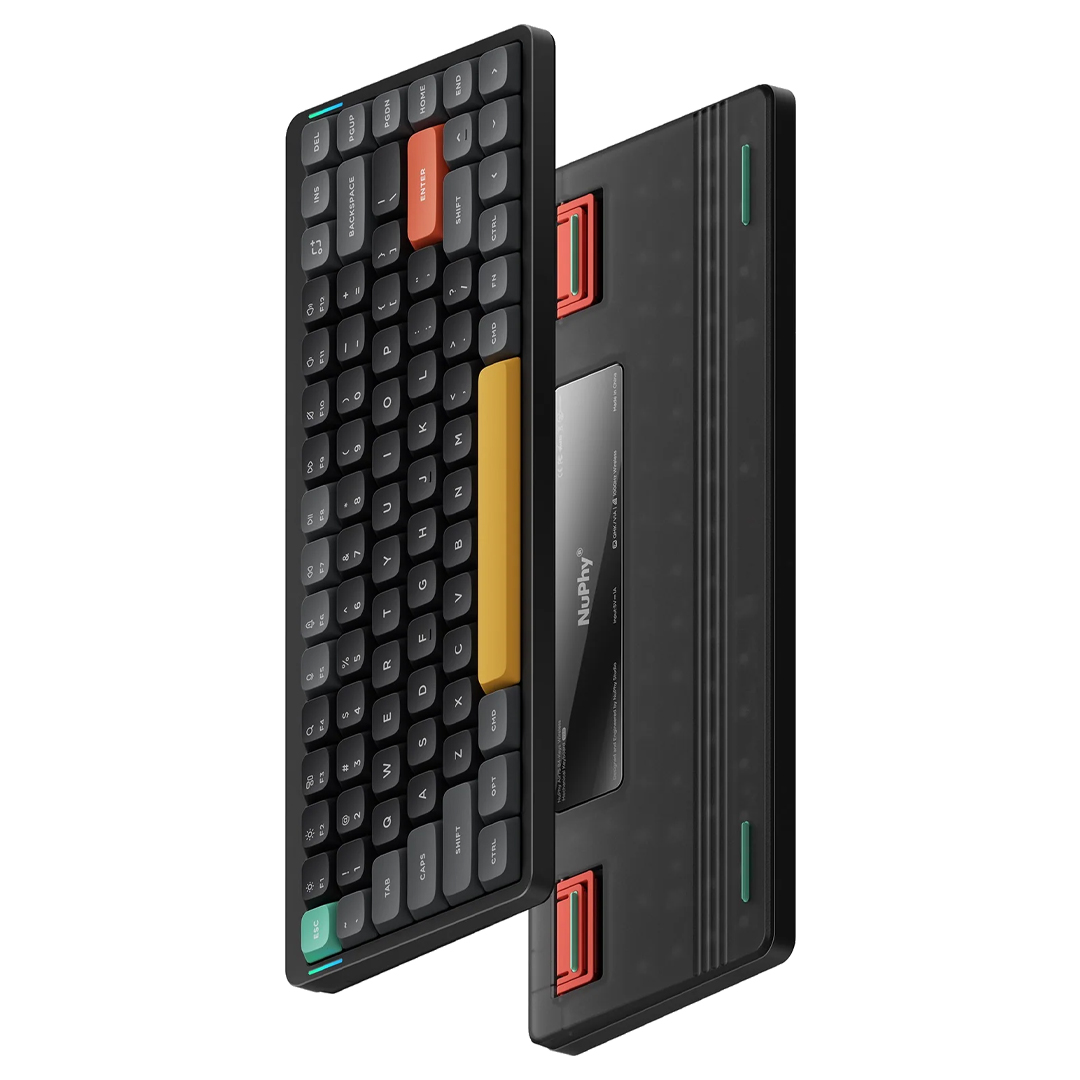 Buy NuPhy Air75 V2 LP Hot Swap RGB Keyboard Brown Switch Black 