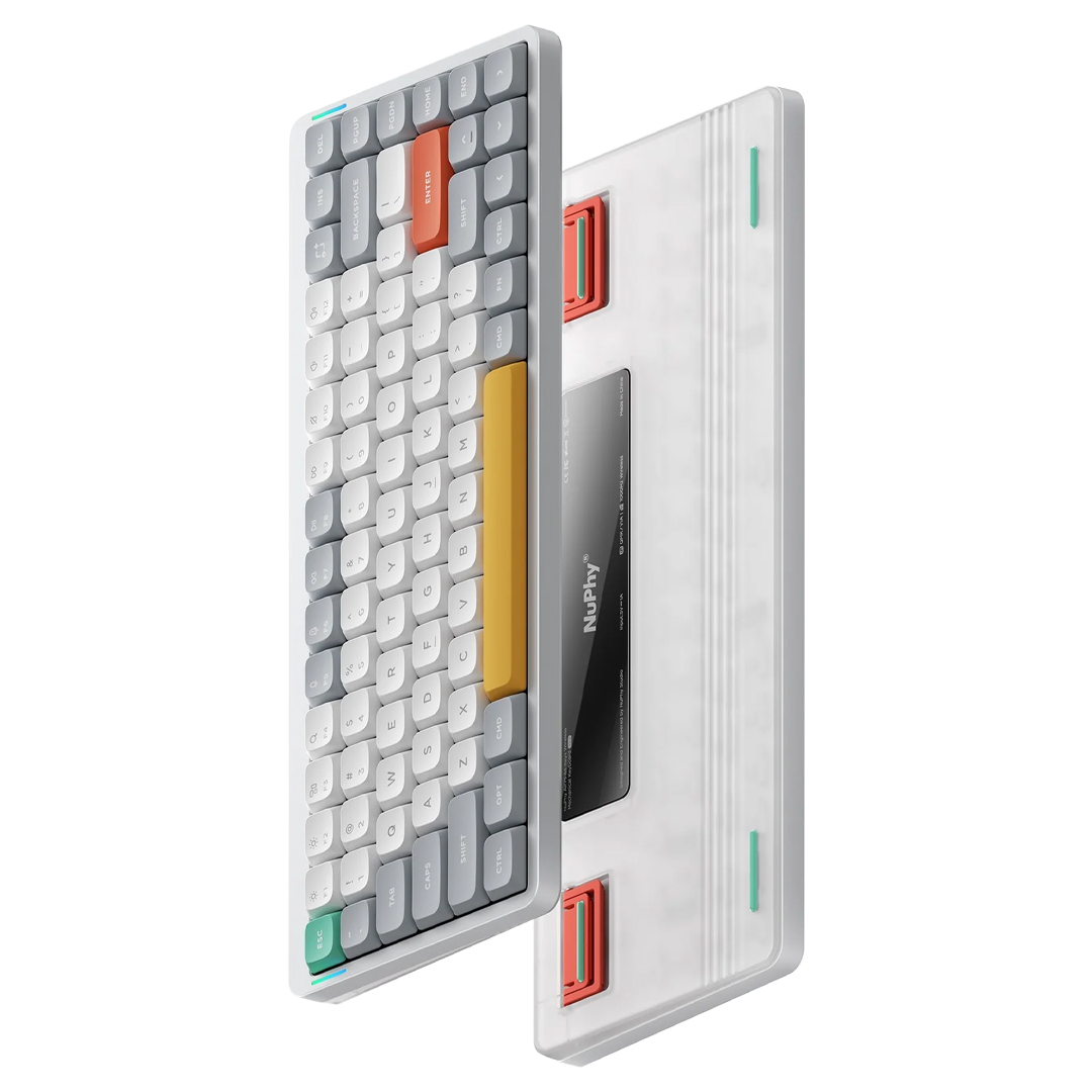Buy NuPhy Air75 V2 LP Hot Swap RGB Keyboard Cowberry Switch White 