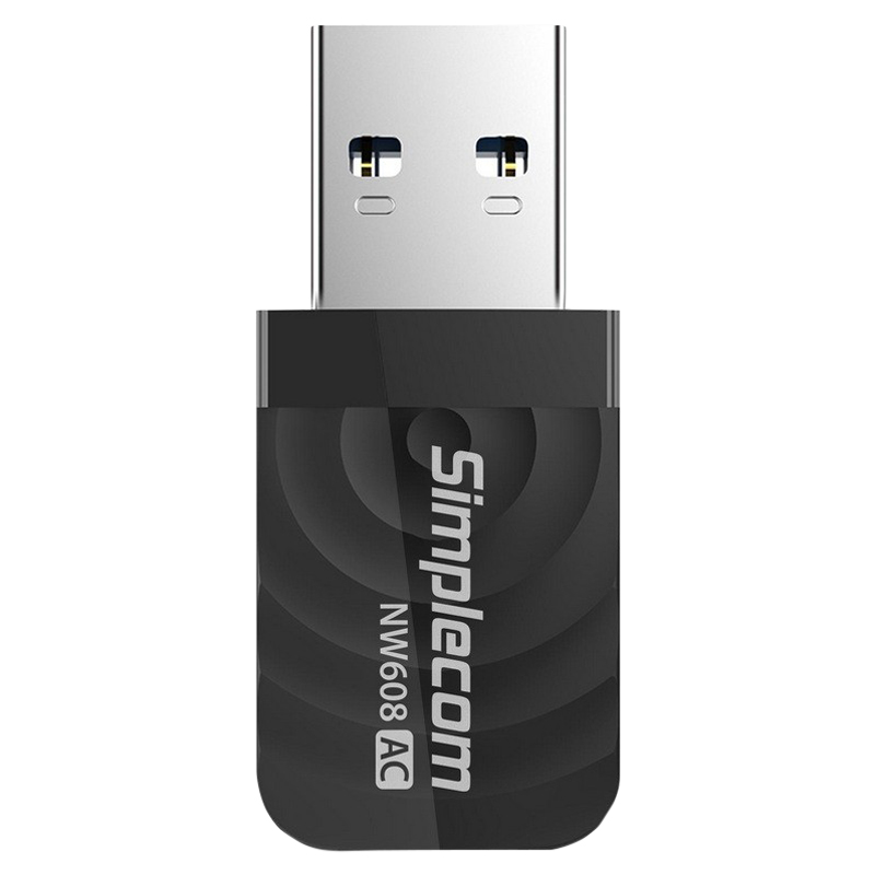 Buy Simplecom NW608 AC1300 Wi-Fi 5 Dual Band USB 3.0 Adapter [NW608 ...