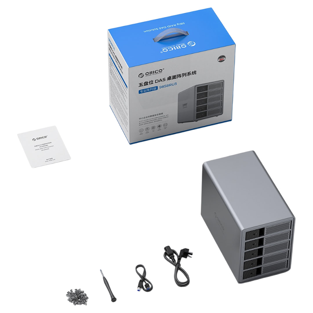 Buy Orico RAID DAS Solution 5 Bay Hard Drive Enclosure [ORICO