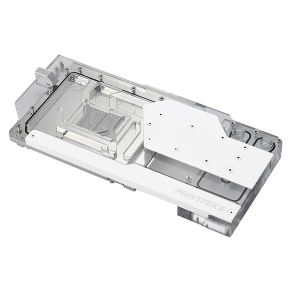 Phanteks G40 Water Block Per RTX 4080/90 Con Backplate – Compatibile Gigabyte, D-RGB, Colore Bianco - 2