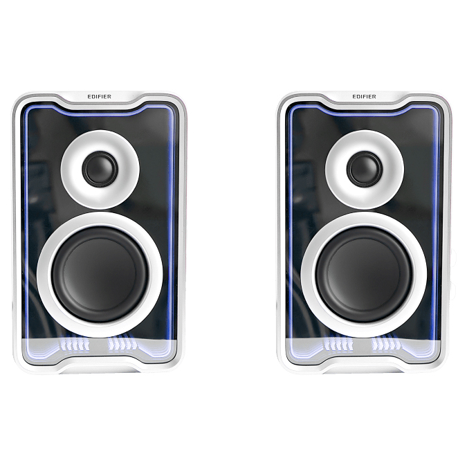 Buy Edifier QR30 2.0 Speakers White [QR30-WHITE] | PC Case Gear