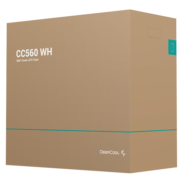 Buy Deepcool CC560 ARGB V2 MidTower Tempered Glass Case White [RCC560WHGAA4G2] PC Case