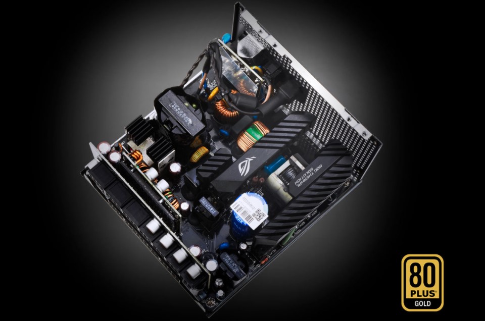 Asus Tápegység 550W - ROG-STRIX-550G (80 Plus Gold, Moduláris