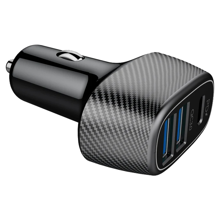 Buy RockRose Safari PQ2 Triple Port 42W PD & QC 3.0 Car Charger [RRCC10