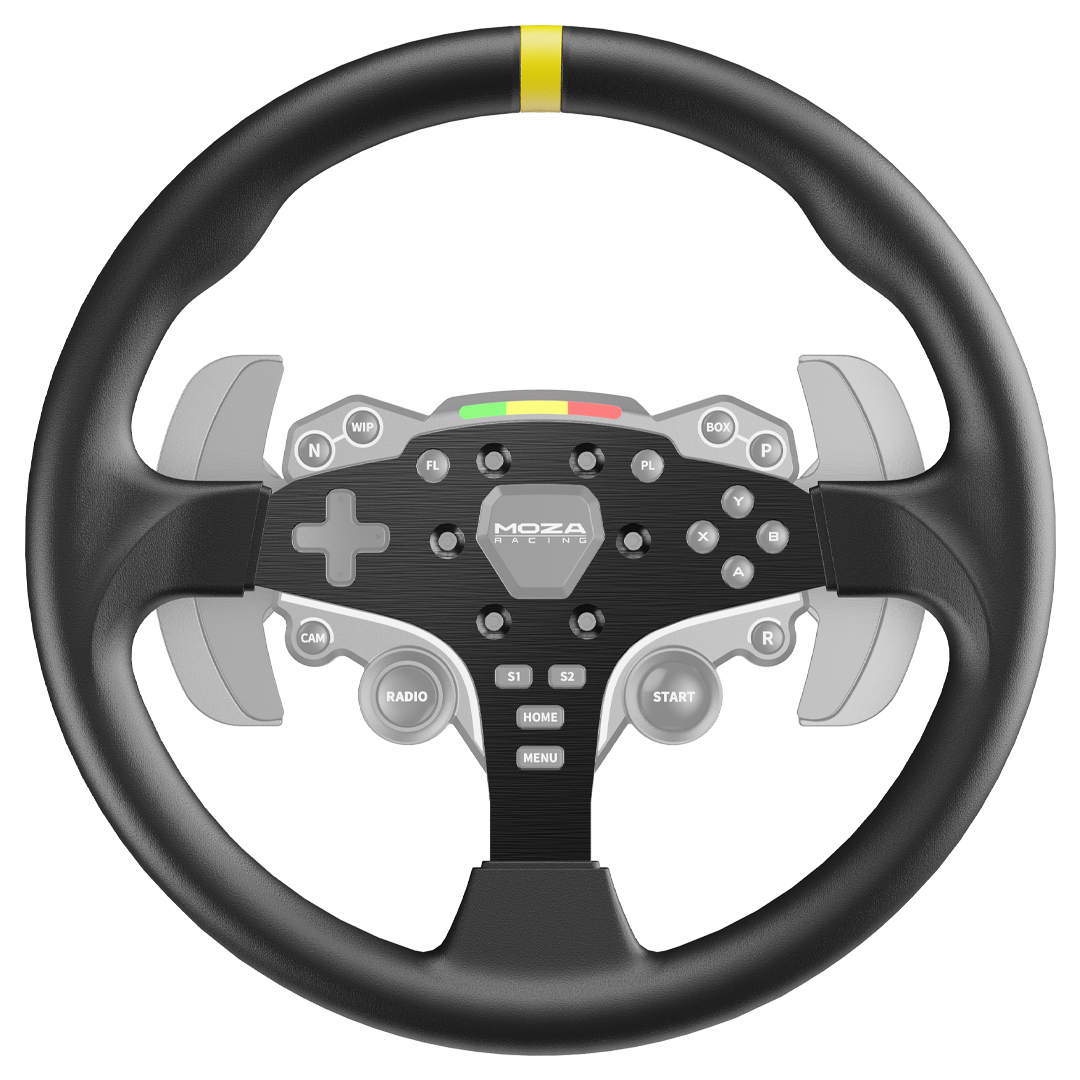 MOZA ES – Mod Cerchio Da 12 Pollici Per Volante Da Corsa (Wheel Rim Mod)