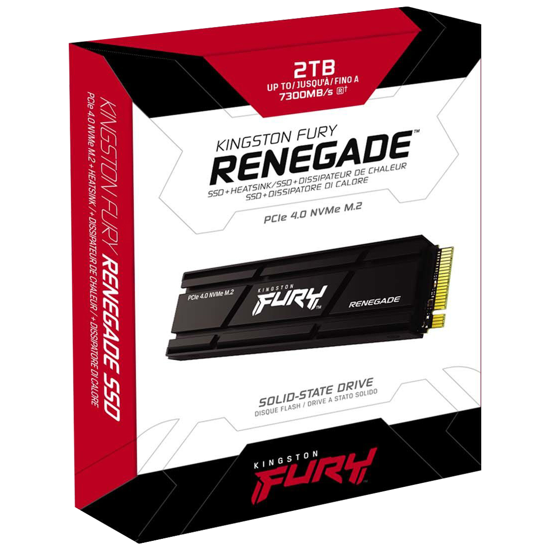Buy Kingston Fury Renegade M 2 NVMe Gen4 SSD 2TB With Heatsink SFYRDK 
