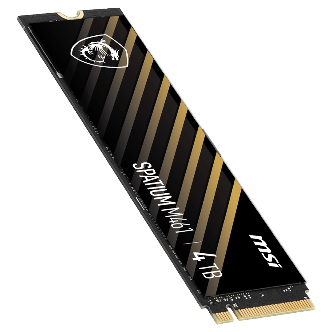 Buy MSI Spatium M461 PCIe 4 0 NVMe M 2 SSD 4TB SPATIUM M461 4TB PC 